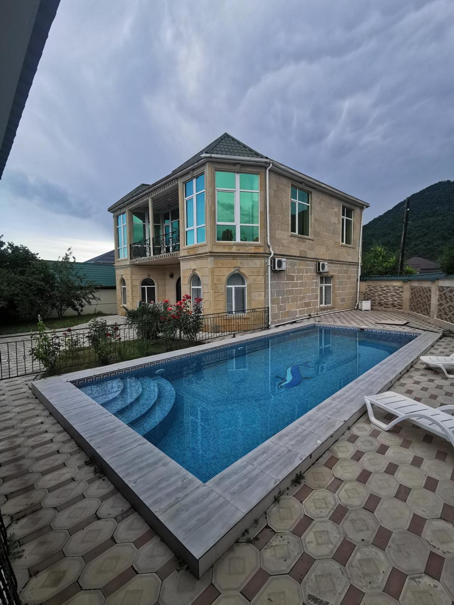 Raffles Villa With Pool Gabala Exterior photo